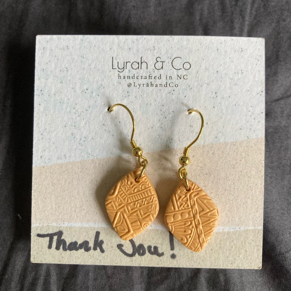 Free w Purchase Clay Earrings from Etsy